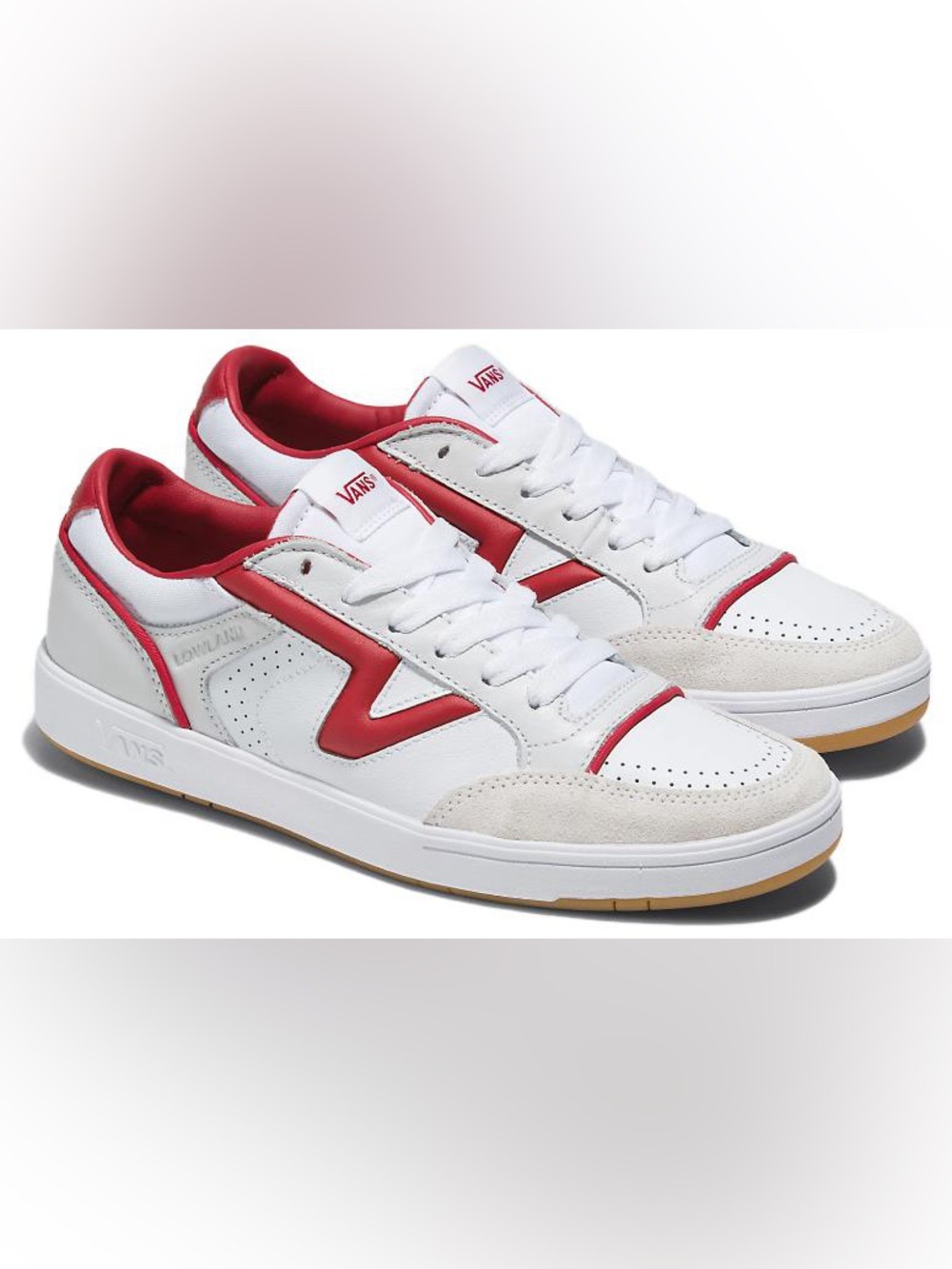Vans Lowland CC Court Red White